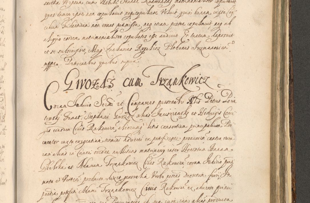 Zdjęcie nr 1317 dla obiektu archiwalnego: Acta actorum, institutionum, resignationum, provisionum, decretorum, sententiarum, inscriptionum, testamentorum, confirmationum, ingrossationum, obligationum, quietationum, constitutionum R. D. Andreae Szołdrski, episcopi Kijoviensis, Gnesnensis et Posnaniensis praepositi, cantoris Cracoviensis, Vladislaviensis canonici, R. S. M. secretarii, episcopatus Cracoviensis in spiritualibus er temporalibus deputati anno 1633, 1634 et 1635