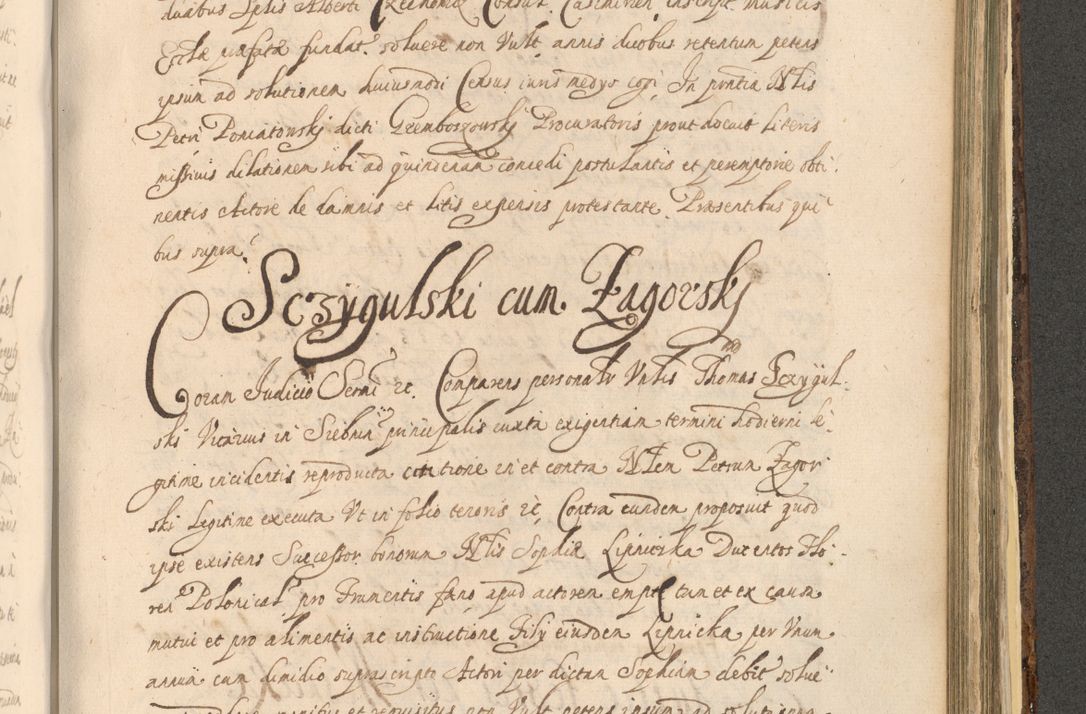 Zdjęcie nr 1315 dla obiektu archiwalnego: Acta actorum, institutionum, resignationum, provisionum, decretorum, sententiarum, inscriptionum, testamentorum, confirmationum, ingrossationum, obligationum, quietationum, constitutionum R. D. Andreae Szołdrski, episcopi Kijoviensis, Gnesnensis et Posnaniensis praepositi, cantoris Cracoviensis, Vladislaviensis canonici, R. S. M. secretarii, episcopatus Cracoviensis in spiritualibus er temporalibus deputati anno 1633, 1634 et 1635