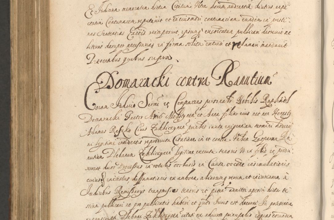 Zdjęcie nr 1314 dla obiektu archiwalnego: Acta actorum, institutionum, resignationum, provisionum, decretorum, sententiarum, inscriptionum, testamentorum, confirmationum, ingrossationum, obligationum, quietationum, constitutionum R. D. Andreae Szołdrski, episcopi Kijoviensis, Gnesnensis et Posnaniensis praepositi, cantoris Cracoviensis, Vladislaviensis canonici, R. S. M. secretarii, episcopatus Cracoviensis in spiritualibus er temporalibus deputati anno 1633, 1634 et 1635