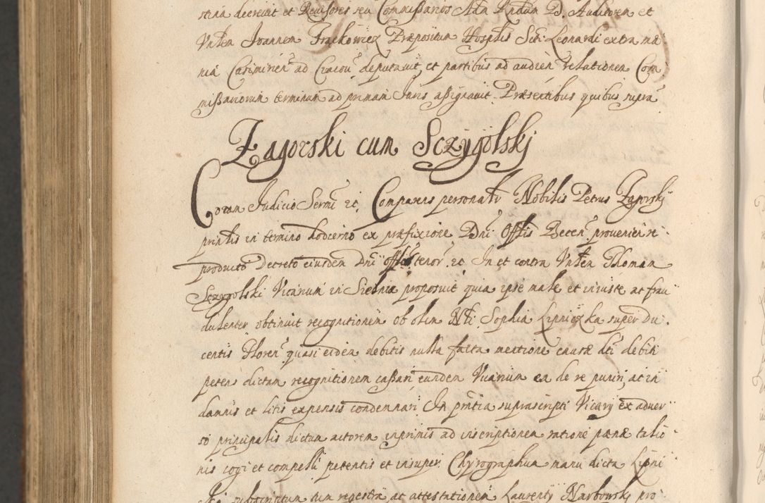 Zdjęcie nr 1312 dla obiektu archiwalnego: Acta actorum, institutionum, resignationum, provisionum, decretorum, sententiarum, inscriptionum, testamentorum, confirmationum, ingrossationum, obligationum, quietationum, constitutionum R. D. Andreae Szołdrski, episcopi Kijoviensis, Gnesnensis et Posnaniensis praepositi, cantoris Cracoviensis, Vladislaviensis canonici, R. S. M. secretarii, episcopatus Cracoviensis in spiritualibus er temporalibus deputati anno 1633, 1634 et 1635