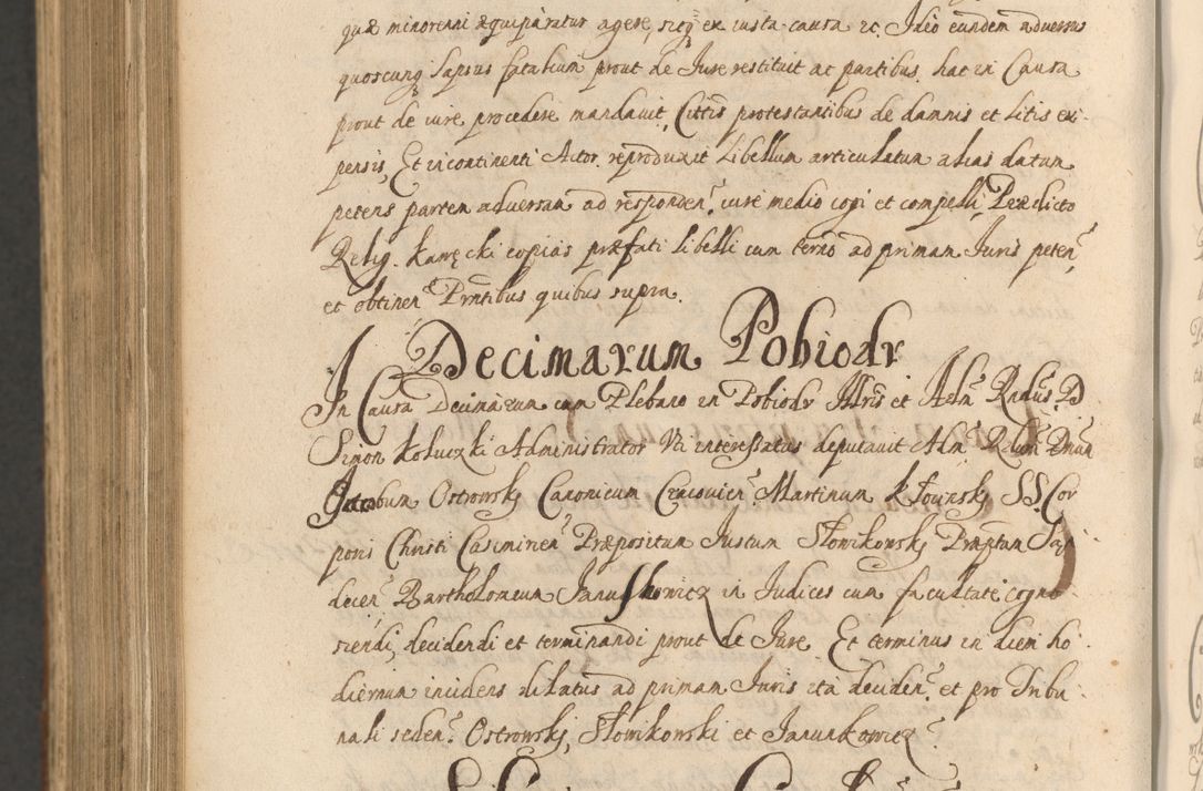 Zdjęcie nr 1306 dla obiektu archiwalnego: Acta actorum, institutionum, resignationum, provisionum, decretorum, sententiarum, inscriptionum, testamentorum, confirmationum, ingrossationum, obligationum, quietationum, constitutionum R. D. Andreae Szołdrski, episcopi Kijoviensis, Gnesnensis et Posnaniensis praepositi, cantoris Cracoviensis, Vladislaviensis canonici, R. S. M. secretarii, episcopatus Cracoviensis in spiritualibus er temporalibus deputati anno 1633, 1634 et 1635