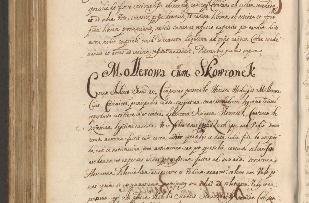 Zdjęcie nr 1302 dla obiektu archiwalnego: Acta actorum, institutionum, resignationum, provisionum, decretorum, sententiarum, inscriptionum, testamentorum, confirmationum, ingrossationum, obligationum, quietationum, constitutionum R. D. Andreae Szołdrski, episcopi Kijoviensis, Gnesnensis et Posnaniensis praepositi, cantoris Cracoviensis, Vladislaviensis canonici, R. S. M. secretarii, episcopatus Cracoviensis in spiritualibus er temporalibus deputati anno 1633, 1634 et 1635