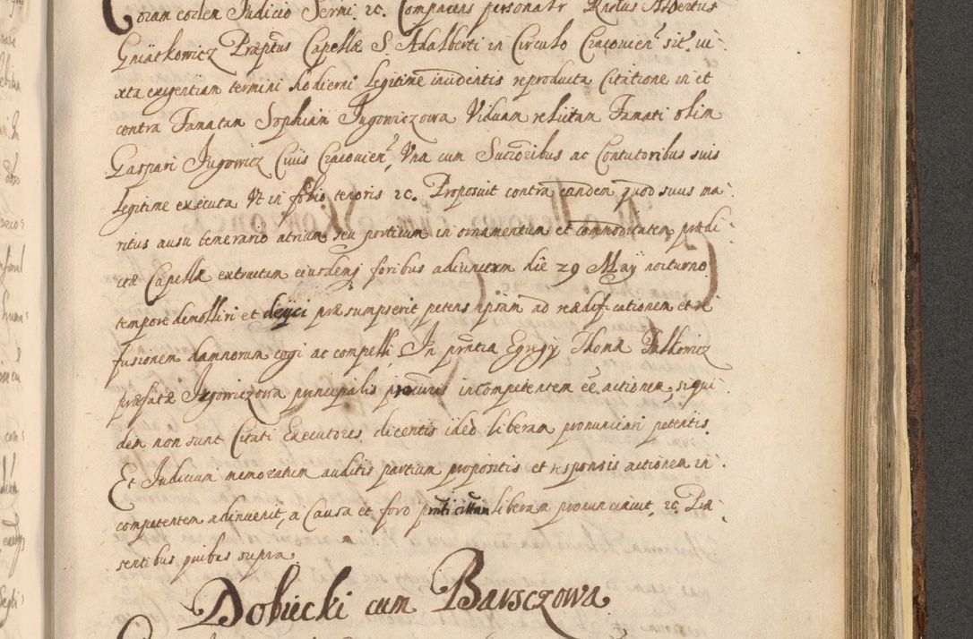 Zdjęcie nr 1301 dla obiektu archiwalnego: Acta actorum, institutionum, resignationum, provisionum, decretorum, sententiarum, inscriptionum, testamentorum, confirmationum, ingrossationum, obligationum, quietationum, constitutionum R. D. Andreae Szołdrski, episcopi Kijoviensis, Gnesnensis et Posnaniensis praepositi, cantoris Cracoviensis, Vladislaviensis canonici, R. S. M. secretarii, episcopatus Cracoviensis in spiritualibus er temporalibus deputati anno 1633, 1634 et 1635