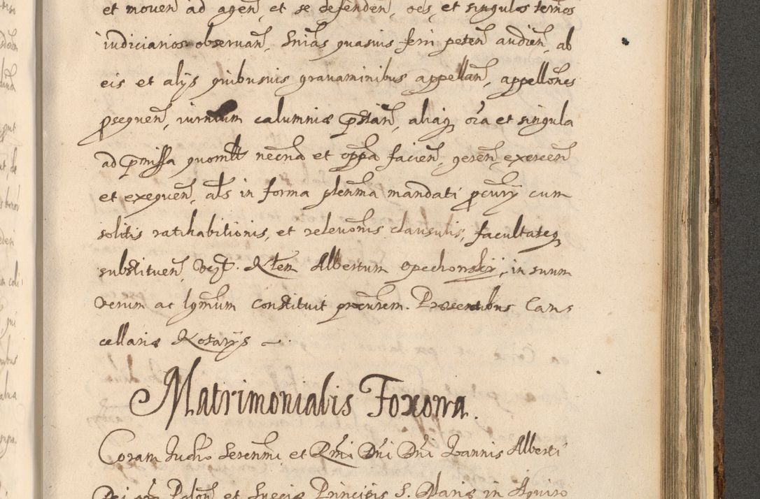 Zdjęcie nr 1299 dla obiektu archiwalnego: Acta actorum, institutionum, resignationum, provisionum, decretorum, sententiarum, inscriptionum, testamentorum, confirmationum, ingrossationum, obligationum, quietationum, constitutionum R. D. Andreae Szołdrski, episcopi Kijoviensis, Gnesnensis et Posnaniensis praepositi, cantoris Cracoviensis, Vladislaviensis canonici, R. S. M. secretarii, episcopatus Cracoviensis in spiritualibus er temporalibus deputati anno 1633, 1634 et 1635