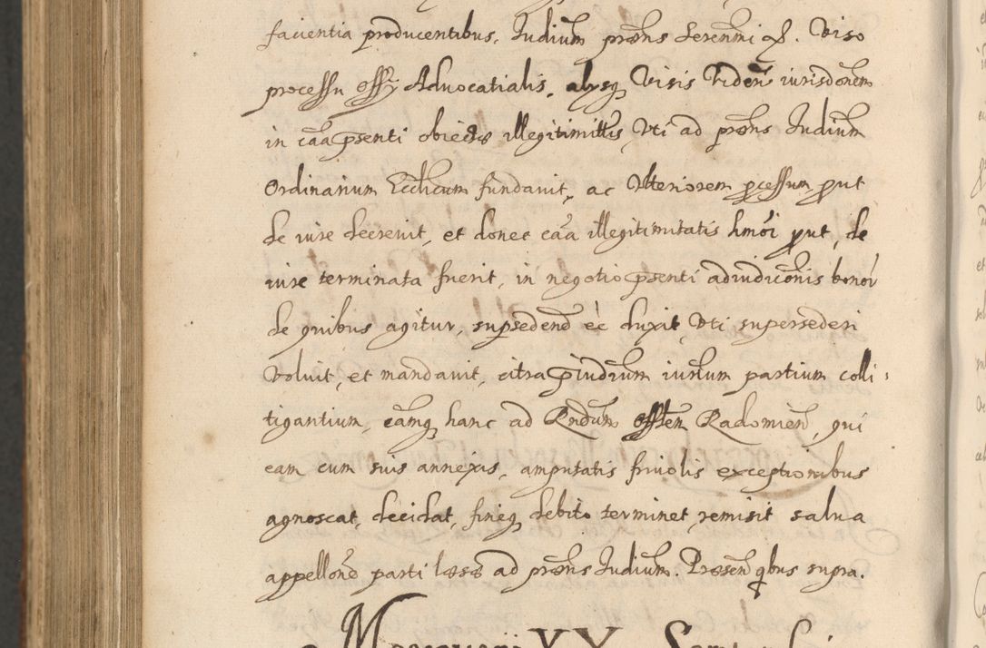 Zdjęcie nr 1298 dla obiektu archiwalnego: Acta actorum, institutionum, resignationum, provisionum, decretorum, sententiarum, inscriptionum, testamentorum, confirmationum, ingrossationum, obligationum, quietationum, constitutionum R. D. Andreae Szołdrski, episcopi Kijoviensis, Gnesnensis et Posnaniensis praepositi, cantoris Cracoviensis, Vladislaviensis canonici, R. S. M. secretarii, episcopatus Cracoviensis in spiritualibus er temporalibus deputati anno 1633, 1634 et 1635