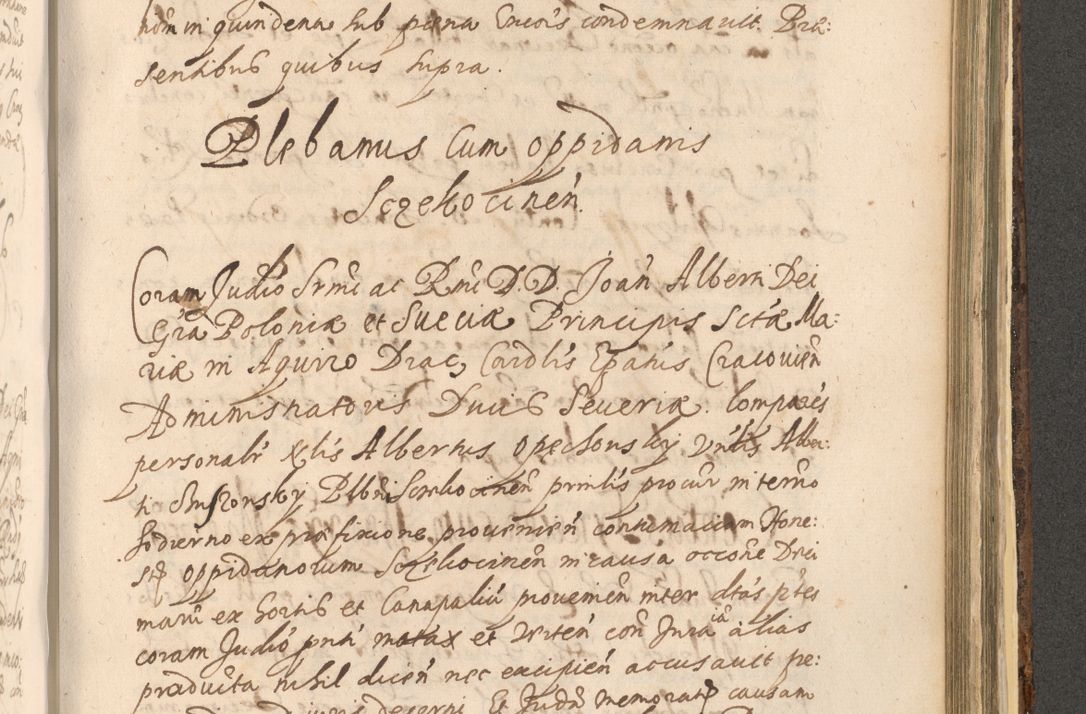 Zdjęcie nr 1291 dla obiektu archiwalnego: Acta actorum, institutionum, resignationum, provisionum, decretorum, sententiarum, inscriptionum, testamentorum, confirmationum, ingrossationum, obligationum, quietationum, constitutionum R. D. Andreae Szołdrski, episcopi Kijoviensis, Gnesnensis et Posnaniensis praepositi, cantoris Cracoviensis, Vladislaviensis canonici, R. S. M. secretarii, episcopatus Cracoviensis in spiritualibus er temporalibus deputati anno 1633, 1634 et 1635