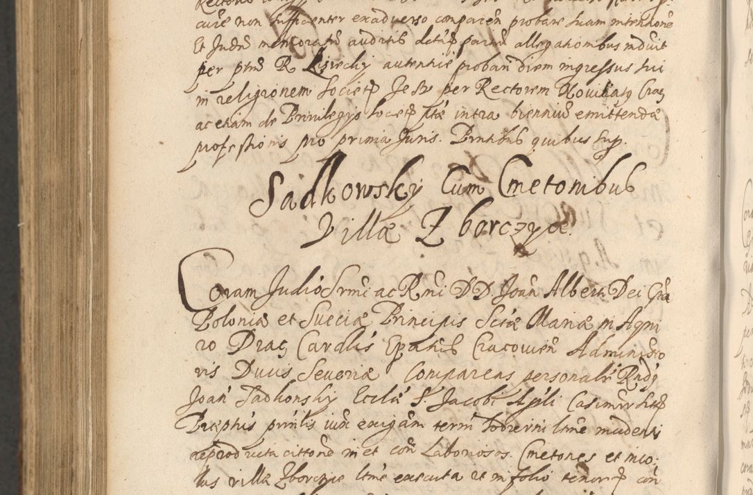 Zdjęcie nr 1290 dla obiektu archiwalnego: Acta actorum, institutionum, resignationum, provisionum, decretorum, sententiarum, inscriptionum, testamentorum, confirmationum, ingrossationum, obligationum, quietationum, constitutionum R. D. Andreae Szołdrski, episcopi Kijoviensis, Gnesnensis et Posnaniensis praepositi, cantoris Cracoviensis, Vladislaviensis canonici, R. S. M. secretarii, episcopatus Cracoviensis in spiritualibus er temporalibus deputati anno 1633, 1634 et 1635