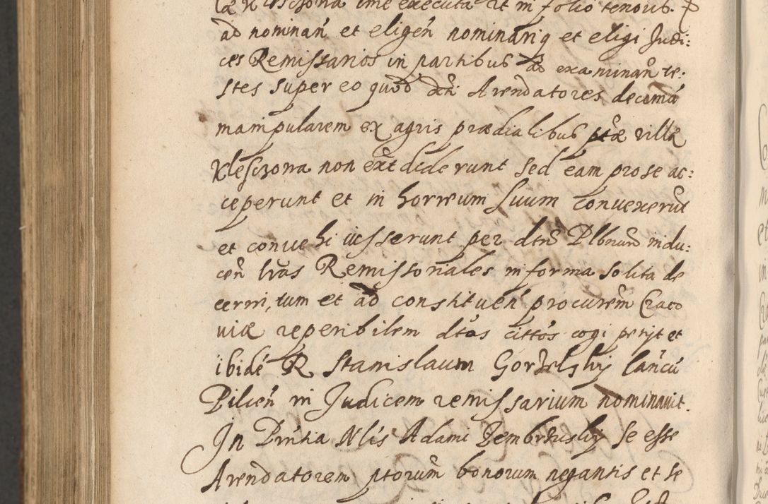 Zdjęcie nr 1288 dla obiektu archiwalnego: Acta actorum, institutionum, resignationum, provisionum, decretorum, sententiarum, inscriptionum, testamentorum, confirmationum, ingrossationum, obligationum, quietationum, constitutionum R. D. Andreae Szołdrski, episcopi Kijoviensis, Gnesnensis et Posnaniensis praepositi, cantoris Cracoviensis, Vladislaviensis canonici, R. S. M. secretarii, episcopatus Cracoviensis in spiritualibus er temporalibus deputati anno 1633, 1634 et 1635