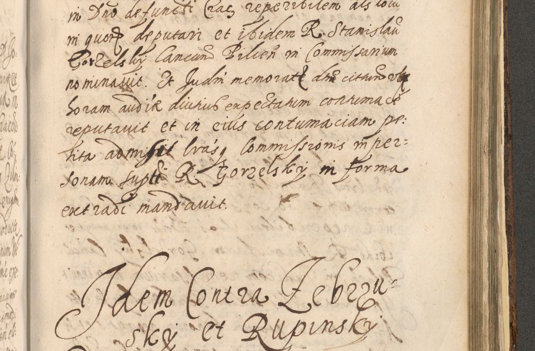 Zdjęcie nr 1287 dla obiektu archiwalnego: Acta actorum, institutionum, resignationum, provisionum, decretorum, sententiarum, inscriptionum, testamentorum, confirmationum, ingrossationum, obligationum, quietationum, constitutionum R. D. Andreae Szołdrski, episcopi Kijoviensis, Gnesnensis et Posnaniensis praepositi, cantoris Cracoviensis, Vladislaviensis canonici, R. S. M. secretarii, episcopatus Cracoviensis in spiritualibus er temporalibus deputati anno 1633, 1634 et 1635