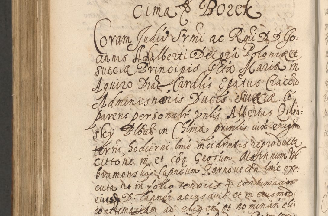 Zdjęcie nr 1286 dla obiektu archiwalnego: Acta actorum, institutionum, resignationum, provisionum, decretorum, sententiarum, inscriptionum, testamentorum, confirmationum, ingrossationum, obligationum, quietationum, constitutionum R. D. Andreae Szołdrski, episcopi Kijoviensis, Gnesnensis et Posnaniensis praepositi, cantoris Cracoviensis, Vladislaviensis canonici, R. S. M. secretarii, episcopatus Cracoviensis in spiritualibus er temporalibus deputati anno 1633, 1634 et 1635