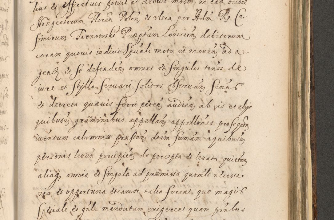 Zdjęcie nr 1281 dla obiektu archiwalnego: Acta actorum, institutionum, resignationum, provisionum, decretorum, sententiarum, inscriptionum, testamentorum, confirmationum, ingrossationum, obligationum, quietationum, constitutionum R. D. Andreae Szołdrski, episcopi Kijoviensis, Gnesnensis et Posnaniensis praepositi, cantoris Cracoviensis, Vladislaviensis canonici, R. S. M. secretarii, episcopatus Cracoviensis in spiritualibus er temporalibus deputati anno 1633, 1634 et 1635