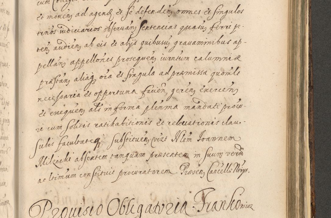 Zdjęcie nr 1279 dla obiektu archiwalnego: Acta actorum, institutionum, resignationum, provisionum, decretorum, sententiarum, inscriptionum, testamentorum, confirmationum, ingrossationum, obligationum, quietationum, constitutionum R. D. Andreae Szołdrski, episcopi Kijoviensis, Gnesnensis et Posnaniensis praepositi, cantoris Cracoviensis, Vladislaviensis canonici, R. S. M. secretarii, episcopatus Cracoviensis in spiritualibus er temporalibus deputati anno 1633, 1634 et 1635