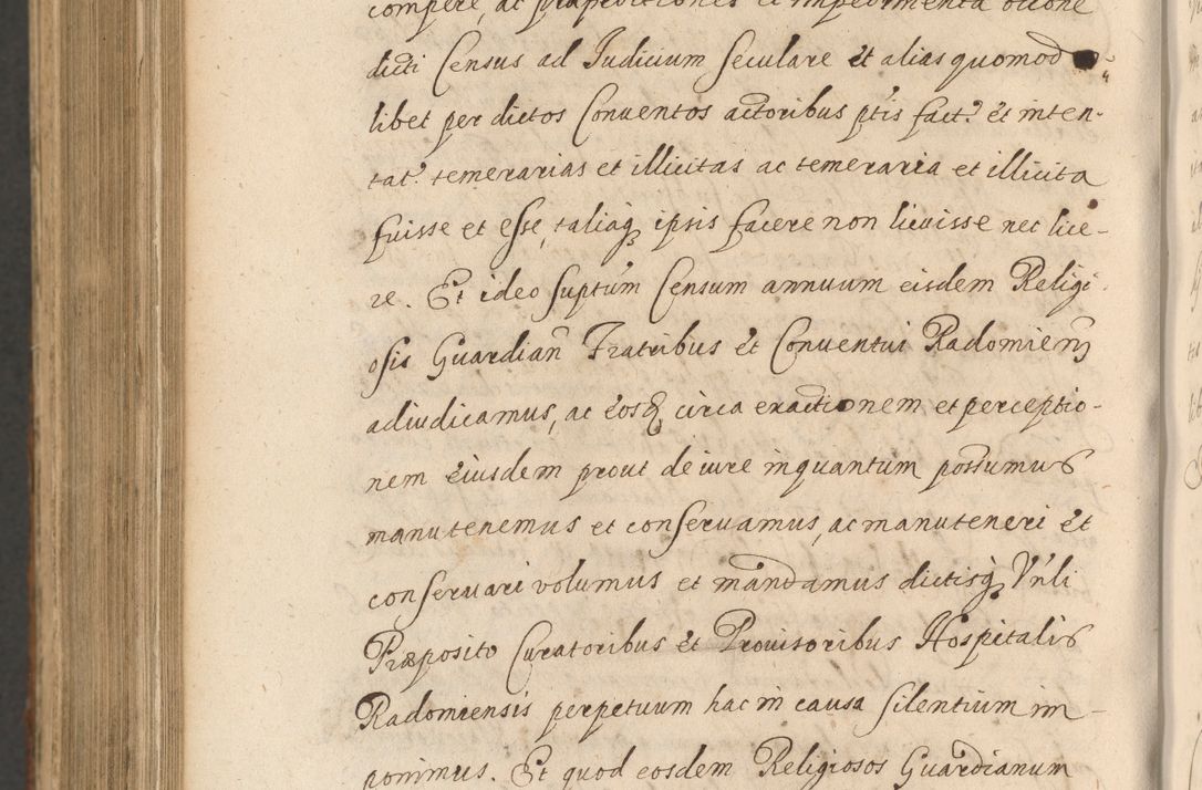Zdjęcie nr 1276 dla obiektu archiwalnego: Acta actorum, institutionum, resignationum, provisionum, decretorum, sententiarum, inscriptionum, testamentorum, confirmationum, ingrossationum, obligationum, quietationum, constitutionum R. D. Andreae Szołdrski, episcopi Kijoviensis, Gnesnensis et Posnaniensis praepositi, cantoris Cracoviensis, Vladislaviensis canonici, R. S. M. secretarii, episcopatus Cracoviensis in spiritualibus er temporalibus deputati anno 1633, 1634 et 1635