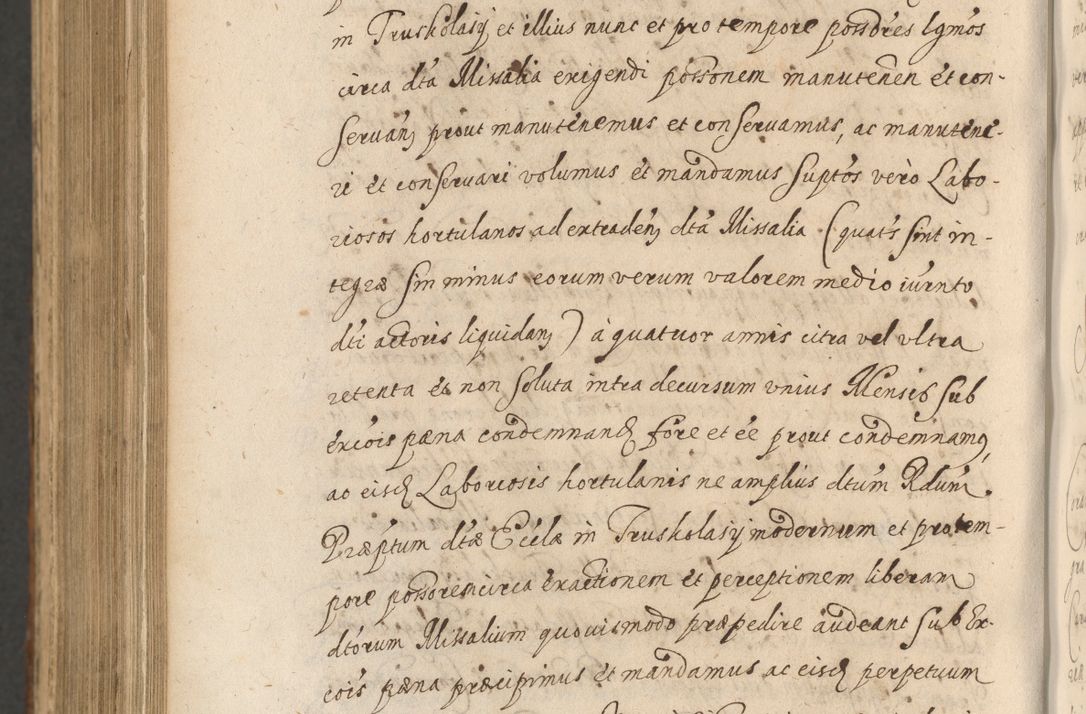 Zdjęcie nr 1272 dla obiektu archiwalnego: Acta actorum, institutionum, resignationum, provisionum, decretorum, sententiarum, inscriptionum, testamentorum, confirmationum, ingrossationum, obligationum, quietationum, constitutionum R. D. Andreae Szołdrski, episcopi Kijoviensis, Gnesnensis et Posnaniensis praepositi, cantoris Cracoviensis, Vladislaviensis canonici, R. S. M. secretarii, episcopatus Cracoviensis in spiritualibus er temporalibus deputati anno 1633, 1634 et 1635