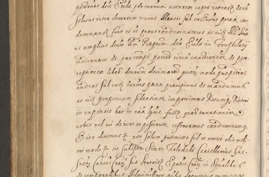 Zdjęcie nr 1268 dla obiektu archiwalnego: Acta actorum, institutionum, resignationum, provisionum, decretorum, sententiarum, inscriptionum, testamentorum, confirmationum, ingrossationum, obligationum, quietationum, constitutionum R. D. Andreae Szołdrski, episcopi Kijoviensis, Gnesnensis et Posnaniensis praepositi, cantoris Cracoviensis, Vladislaviensis canonici, R. S. M. secretarii, episcopatus Cracoviensis in spiritualibus er temporalibus deputati anno 1633, 1634 et 1635