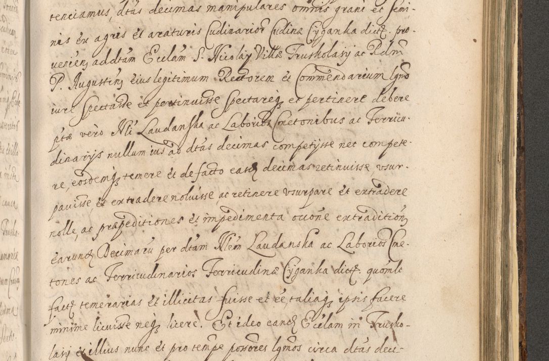 Zdjęcie nr 1263 dla obiektu archiwalnego: Acta actorum, institutionum, resignationum, provisionum, decretorum, sententiarum, inscriptionum, testamentorum, confirmationum, ingrossationum, obligationum, quietationum, constitutionum R. D. Andreae Szołdrski, episcopi Kijoviensis, Gnesnensis et Posnaniensis praepositi, cantoris Cracoviensis, Vladislaviensis canonici, R. S. M. secretarii, episcopatus Cracoviensis in spiritualibus er temporalibus deputati anno 1633, 1634 et 1635