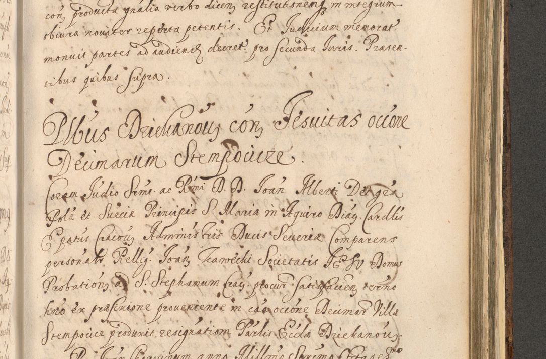 Zdjęcie nr 1255 dla obiektu archiwalnego: Acta actorum, institutionum, resignationum, provisionum, decretorum, sententiarum, inscriptionum, testamentorum, confirmationum, ingrossationum, obligationum, quietationum, constitutionum R. D. Andreae Szołdrski, episcopi Kijoviensis, Gnesnensis et Posnaniensis praepositi, cantoris Cracoviensis, Vladislaviensis canonici, R. S. M. secretarii, episcopatus Cracoviensis in spiritualibus er temporalibus deputati anno 1633, 1634 et 1635