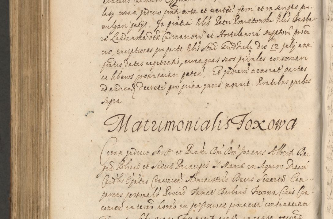 Zdjęcie nr 1242 dla obiektu archiwalnego: Acta actorum, institutionum, resignationum, provisionum, decretorum, sententiarum, inscriptionum, testamentorum, confirmationum, ingrossationum, obligationum, quietationum, constitutionum R. D. Andreae Szołdrski, episcopi Kijoviensis, Gnesnensis et Posnaniensis praepositi, cantoris Cracoviensis, Vladislaviensis canonici, R. S. M. secretarii, episcopatus Cracoviensis in spiritualibus er temporalibus deputati anno 1633, 1634 et 1635