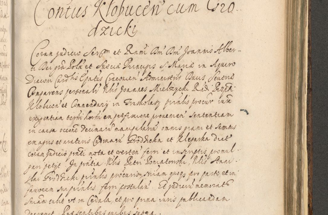 Zdjęcie nr 1241 dla obiektu archiwalnego: Acta actorum, institutionum, resignationum, provisionum, decretorum, sententiarum, inscriptionum, testamentorum, confirmationum, ingrossationum, obligationum, quietationum, constitutionum R. D. Andreae Szołdrski, episcopi Kijoviensis, Gnesnensis et Posnaniensis praepositi, cantoris Cracoviensis, Vladislaviensis canonici, R. S. M. secretarii, episcopatus Cracoviensis in spiritualibus er temporalibus deputati anno 1633, 1634 et 1635