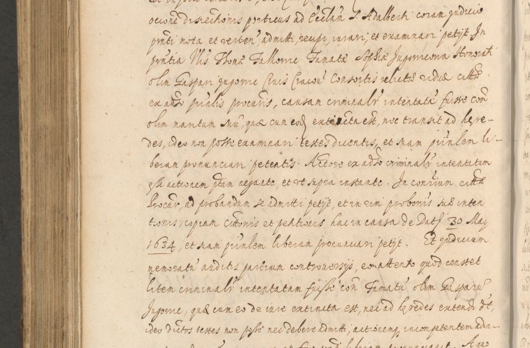 Zdjęcie nr 1238 dla obiektu archiwalnego: Acta actorum, institutionum, resignationum, provisionum, decretorum, sententiarum, inscriptionum, testamentorum, confirmationum, ingrossationum, obligationum, quietationum, constitutionum R. D. Andreae Szołdrski, episcopi Kijoviensis, Gnesnensis et Posnaniensis praepositi, cantoris Cracoviensis, Vladislaviensis canonici, R. S. M. secretarii, episcopatus Cracoviensis in spiritualibus er temporalibus deputati anno 1633, 1634 et 1635