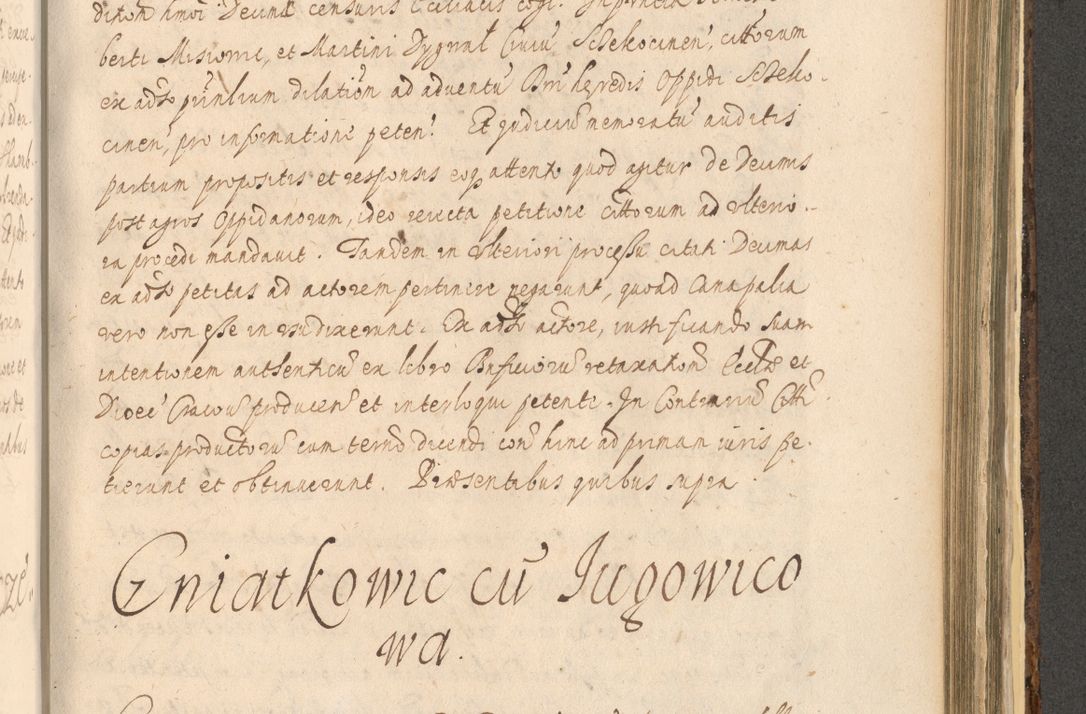 Zdjęcie nr 1237 dla obiektu archiwalnego: Acta actorum, institutionum, resignationum, provisionum, decretorum, sententiarum, inscriptionum, testamentorum, confirmationum, ingrossationum, obligationum, quietationum, constitutionum R. D. Andreae Szołdrski, episcopi Kijoviensis, Gnesnensis et Posnaniensis praepositi, cantoris Cracoviensis, Vladislaviensis canonici, R. S. M. secretarii, episcopatus Cracoviensis in spiritualibus er temporalibus deputati anno 1633, 1634 et 1635