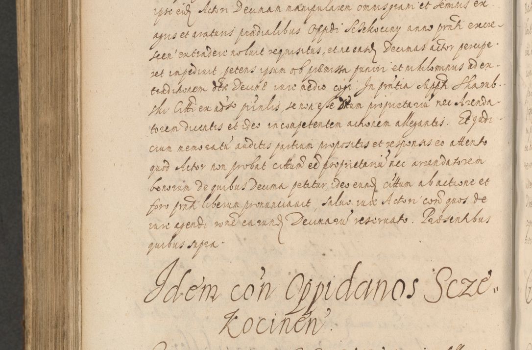 Zdjęcie nr 1236 dla obiektu archiwalnego: Acta actorum, institutionum, resignationum, provisionum, decretorum, sententiarum, inscriptionum, testamentorum, confirmationum, ingrossationum, obligationum, quietationum, constitutionum R. D. Andreae Szołdrski, episcopi Kijoviensis, Gnesnensis et Posnaniensis praepositi, cantoris Cracoviensis, Vladislaviensis canonici, R. S. M. secretarii, episcopatus Cracoviensis in spiritualibus er temporalibus deputati anno 1633, 1634 et 1635