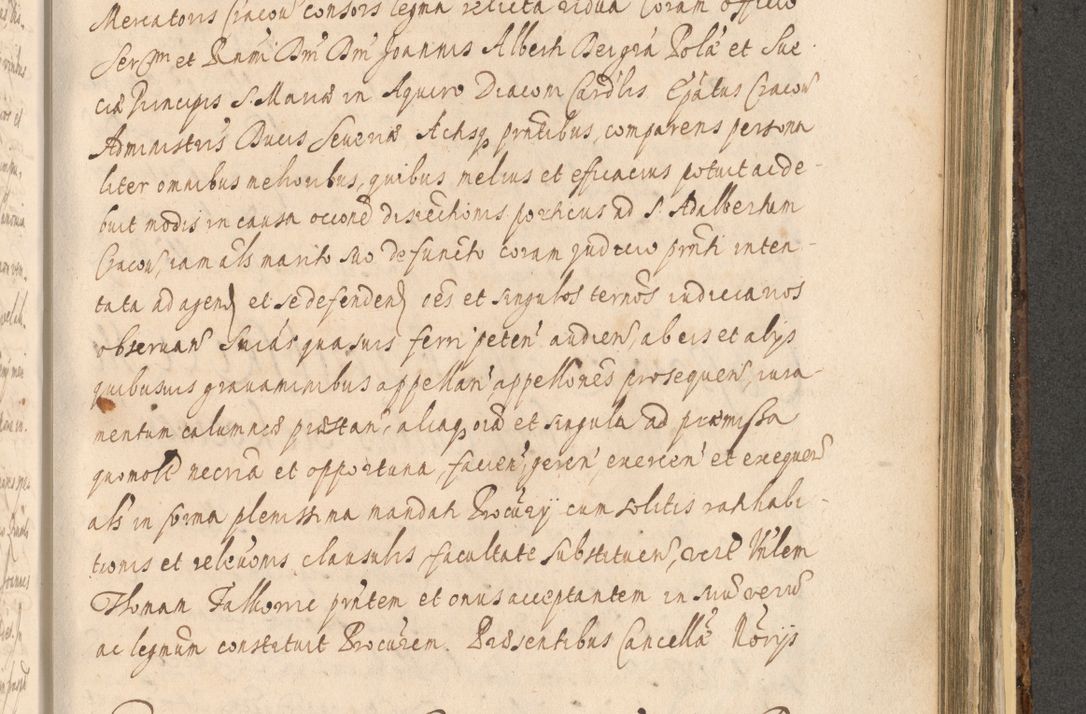 Zdjęcie nr 1233 dla obiektu archiwalnego: Acta actorum, institutionum, resignationum, provisionum, decretorum, sententiarum, inscriptionum, testamentorum, confirmationum, ingrossationum, obligationum, quietationum, constitutionum R. D. Andreae Szołdrski, episcopi Kijoviensis, Gnesnensis et Posnaniensis praepositi, cantoris Cracoviensis, Vladislaviensis canonici, R. S. M. secretarii, episcopatus Cracoviensis in spiritualibus er temporalibus deputati anno 1633, 1634 et 1635