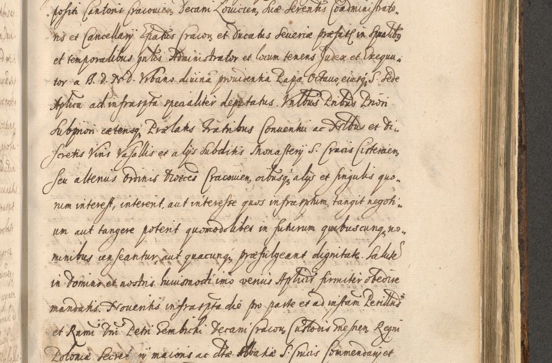 Zdjęcie nr 1221 dla obiektu archiwalnego: Acta actorum, institutionum, resignationum, provisionum, decretorum, sententiarum, inscriptionum, testamentorum, confirmationum, ingrossationum, obligationum, quietationum, constitutionum R. D. Andreae Szołdrski, episcopi Kijoviensis, Gnesnensis et Posnaniensis praepositi, cantoris Cracoviensis, Vladislaviensis canonici, R. S. M. secretarii, episcopatus Cracoviensis in spiritualibus er temporalibus deputati anno 1633, 1634 et 1635