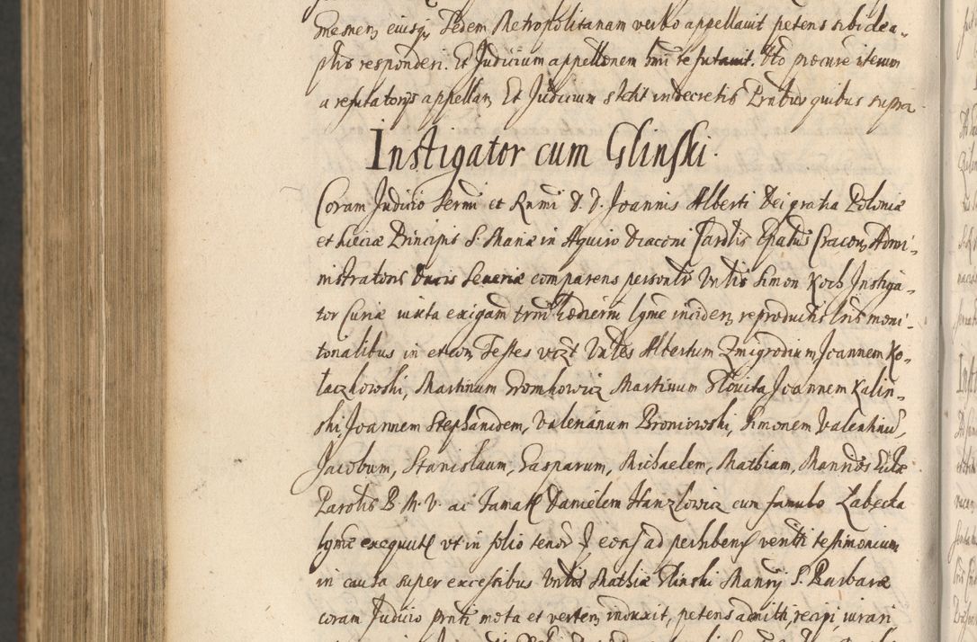 Zdjęcie nr 1416 dla obiektu archiwalnego: Acta actorum, institutionum, resignationum, provisionum, decretorum, sententiarum, inscriptionum, testamentorum, confirmationum, ingrossationum, obligationum, quietationum, constitutionum R. D. Andreae Szołdrski, episcopi Kijoviensis, Gnesnensis et Posnaniensis praepositi, cantoris Cracoviensis, Vladislaviensis canonici, R. S. M. secretarii, episcopatus Cracoviensis in spiritualibus er temporalibus deputati anno 1633, 1634 et 1635