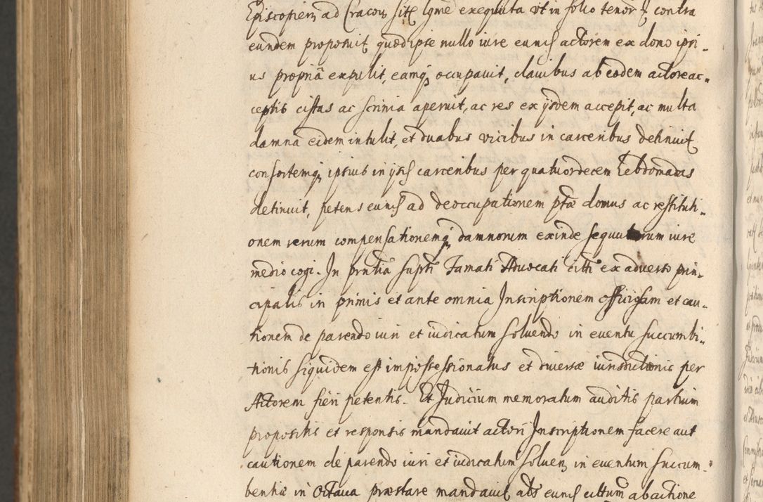 Zdjęcie nr 1412 dla obiektu archiwalnego: Acta actorum, institutionum, resignationum, provisionum, decretorum, sententiarum, inscriptionum, testamentorum, confirmationum, ingrossationum, obligationum, quietationum, constitutionum R. D. Andreae Szołdrski, episcopi Kijoviensis, Gnesnensis et Posnaniensis praepositi, cantoris Cracoviensis, Vladislaviensis canonici, R. S. M. secretarii, episcopatus Cracoviensis in spiritualibus er temporalibus deputati anno 1633, 1634 et 1635