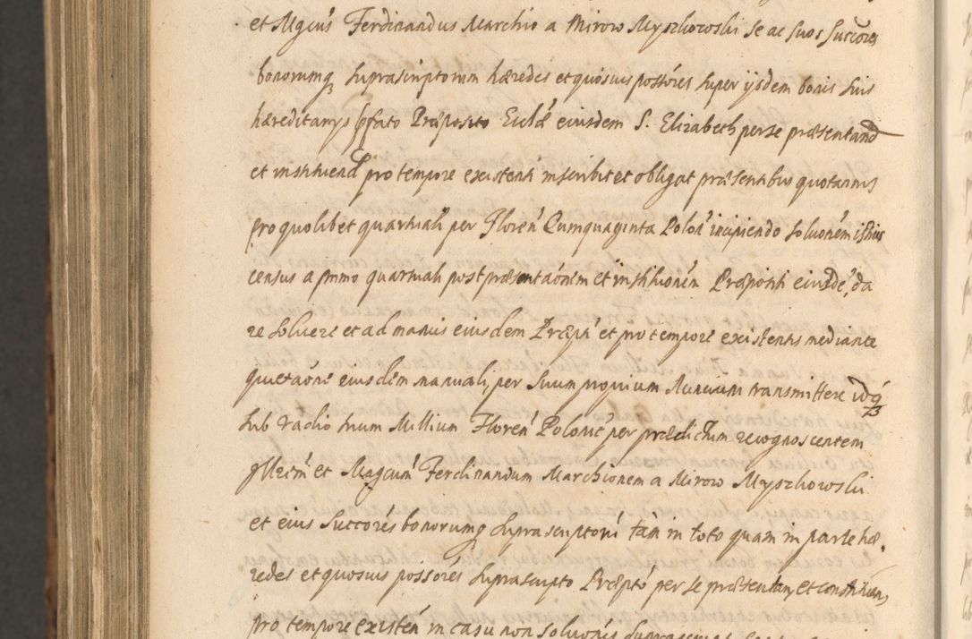 Zdjęcie nr 1610 dla obiektu archiwalnego: Acta actorum, institutionum, resignationum, provisionum, decretorum, sententiarum, inscriptionum, testamentorum, confirmationum, ingrossationum, obligationum, quietationum, constitutionum R. D. Andreae Szołdrski, episcopi Kijoviensis, Gnesnensis et Posnaniensis praepositi, cantoris Cracoviensis, Vladislaviensis canonici, R. S. M. secretarii, episcopatus Cracoviensis in spiritualibus er temporalibus deputati anno 1633, 1634 et 1635