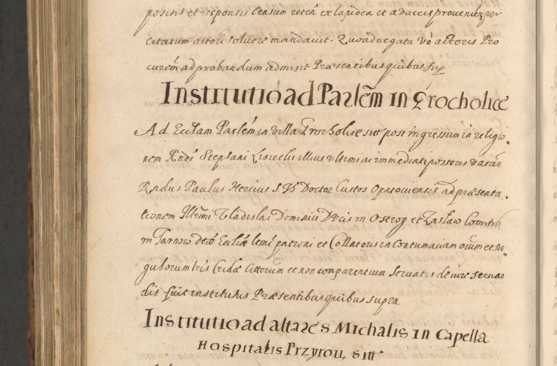 Zdjęcie nr 1604 dla obiektu archiwalnego: Acta actorum, institutionum, resignationum, provisionum, decretorum, sententiarum, inscriptionum, testamentorum, confirmationum, ingrossationum, obligationum, quietationum, constitutionum R. D. Andreae Szołdrski, episcopi Kijoviensis, Gnesnensis et Posnaniensis praepositi, cantoris Cracoviensis, Vladislaviensis canonici, R. S. M. secretarii, episcopatus Cracoviensis in spiritualibus er temporalibus deputati anno 1633, 1634 et 1635