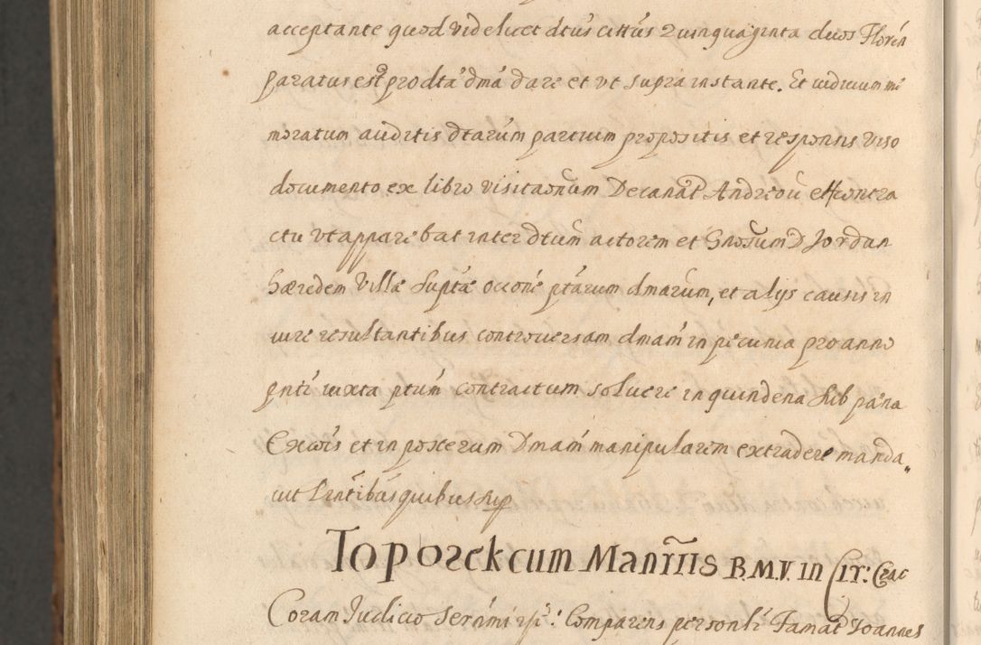 Zdjęcie nr 1600 dla obiektu archiwalnego: Acta actorum, institutionum, resignationum, provisionum, decretorum, sententiarum, inscriptionum, testamentorum, confirmationum, ingrossationum, obligationum, quietationum, constitutionum R. D. Andreae Szołdrski, episcopi Kijoviensis, Gnesnensis et Posnaniensis praepositi, cantoris Cracoviensis, Vladislaviensis canonici, R. S. M. secretarii, episcopatus Cracoviensis in spiritualibus er temporalibus deputati anno 1633, 1634 et 1635