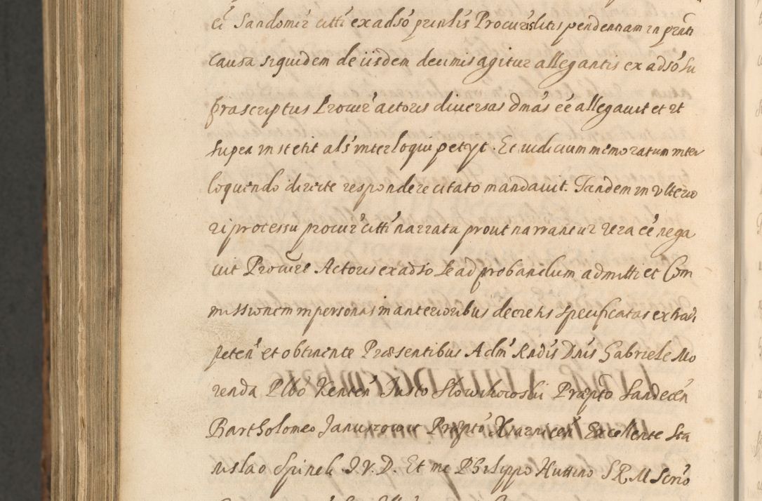 Zdjęcie nr 1598 dla obiektu archiwalnego: Acta actorum, institutionum, resignationum, provisionum, decretorum, sententiarum, inscriptionum, testamentorum, confirmationum, ingrossationum, obligationum, quietationum, constitutionum R. D. Andreae Szołdrski, episcopi Kijoviensis, Gnesnensis et Posnaniensis praepositi, cantoris Cracoviensis, Vladislaviensis canonici, R. S. M. secretarii, episcopatus Cracoviensis in spiritualibus er temporalibus deputati anno 1633, 1634 et 1635