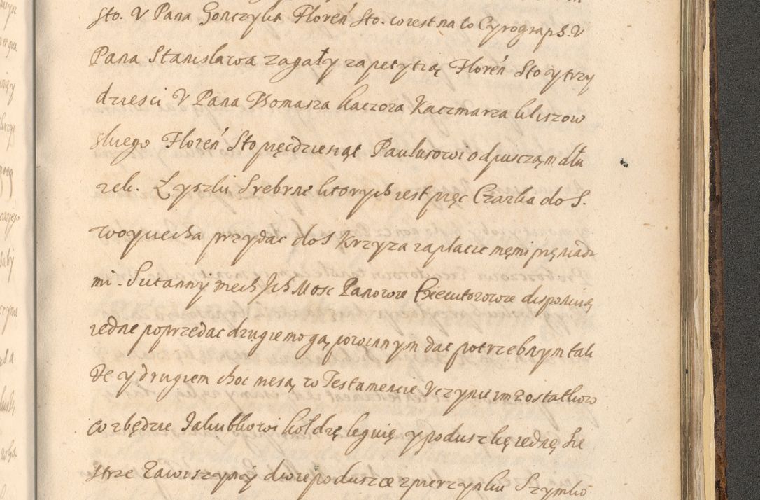Zdjęcie nr 1591 dla obiektu archiwalnego: Acta actorum, institutionum, resignationum, provisionum, decretorum, sententiarum, inscriptionum, testamentorum, confirmationum, ingrossationum, obligationum, quietationum, constitutionum R. D. Andreae Szołdrski, episcopi Kijoviensis, Gnesnensis et Posnaniensis praepositi, cantoris Cracoviensis, Vladislaviensis canonici, R. S. M. secretarii, episcopatus Cracoviensis in spiritualibus er temporalibus deputati anno 1633, 1634 et 1635