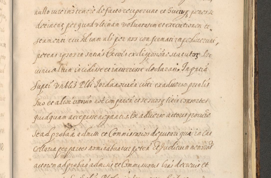 Zdjęcie nr 1583 dla obiektu archiwalnego: Acta actorum, institutionum, resignationum, provisionum, decretorum, sententiarum, inscriptionum, testamentorum, confirmationum, ingrossationum, obligationum, quietationum, constitutionum R. D. Andreae Szołdrski, episcopi Kijoviensis, Gnesnensis et Posnaniensis praepositi, cantoris Cracoviensis, Vladislaviensis canonici, R. S. M. secretarii, episcopatus Cracoviensis in spiritualibus er temporalibus deputati anno 1633, 1634 et 1635