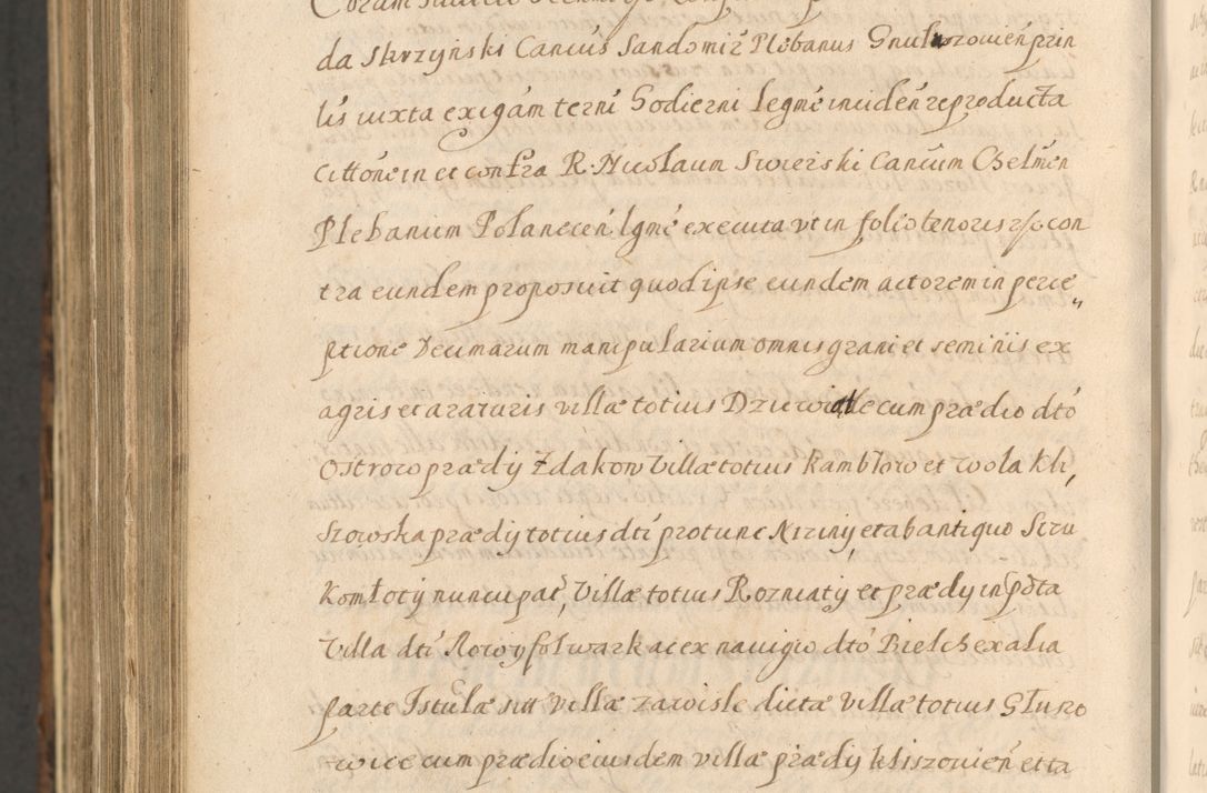 Zdjęcie nr 1580 dla obiektu archiwalnego: Acta actorum, institutionum, resignationum, provisionum, decretorum, sententiarum, inscriptionum, testamentorum, confirmationum, ingrossationum, obligationum, quietationum, constitutionum R. D. Andreae Szołdrski, episcopi Kijoviensis, Gnesnensis et Posnaniensis praepositi, cantoris Cracoviensis, Vladislaviensis canonici, R. S. M. secretarii, episcopatus Cracoviensis in spiritualibus er temporalibus deputati anno 1633, 1634 et 1635
