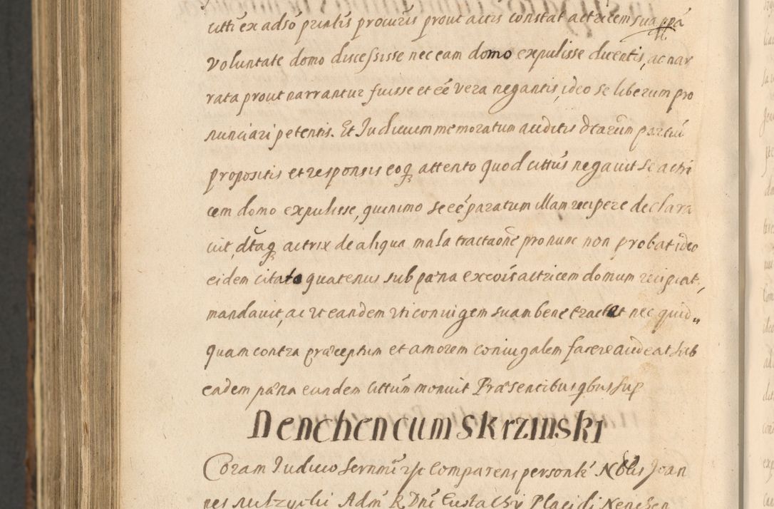 Zdjęcie nr 1578 dla obiektu archiwalnego: Acta actorum, institutionum, resignationum, provisionum, decretorum, sententiarum, inscriptionum, testamentorum, confirmationum, ingrossationum, obligationum, quietationum, constitutionum R. D. Andreae Szołdrski, episcopi Kijoviensis, Gnesnensis et Posnaniensis praepositi, cantoris Cracoviensis, Vladislaviensis canonici, R. S. M. secretarii, episcopatus Cracoviensis in spiritualibus er temporalibus deputati anno 1633, 1634 et 1635