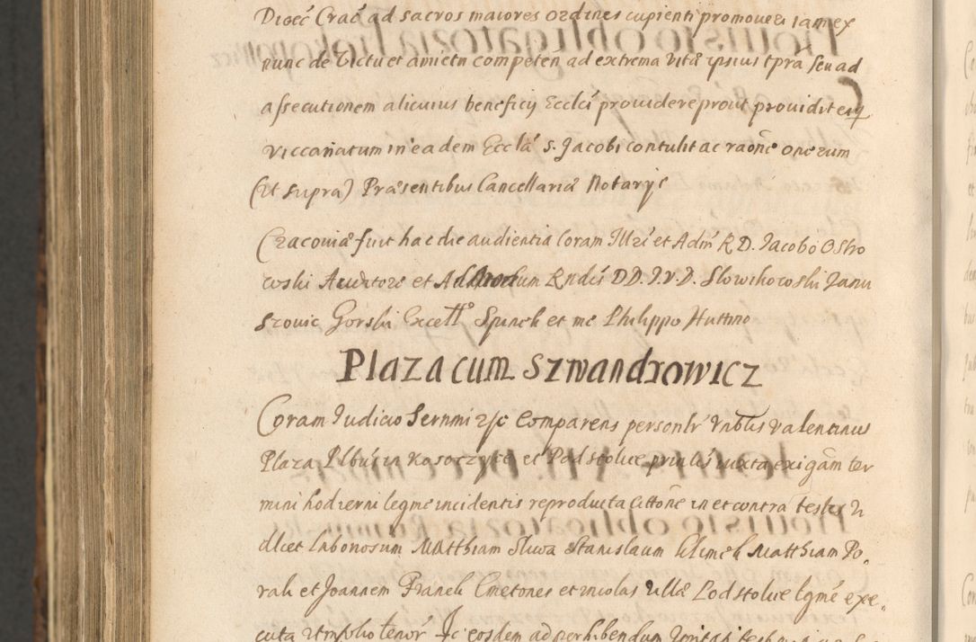 Zdjęcie nr 1576 dla obiektu archiwalnego: Acta actorum, institutionum, resignationum, provisionum, decretorum, sententiarum, inscriptionum, testamentorum, confirmationum, ingrossationum, obligationum, quietationum, constitutionum R. D. Andreae Szołdrski, episcopi Kijoviensis, Gnesnensis et Posnaniensis praepositi, cantoris Cracoviensis, Vladislaviensis canonici, R. S. M. secretarii, episcopatus Cracoviensis in spiritualibus er temporalibus deputati anno 1633, 1634 et 1635