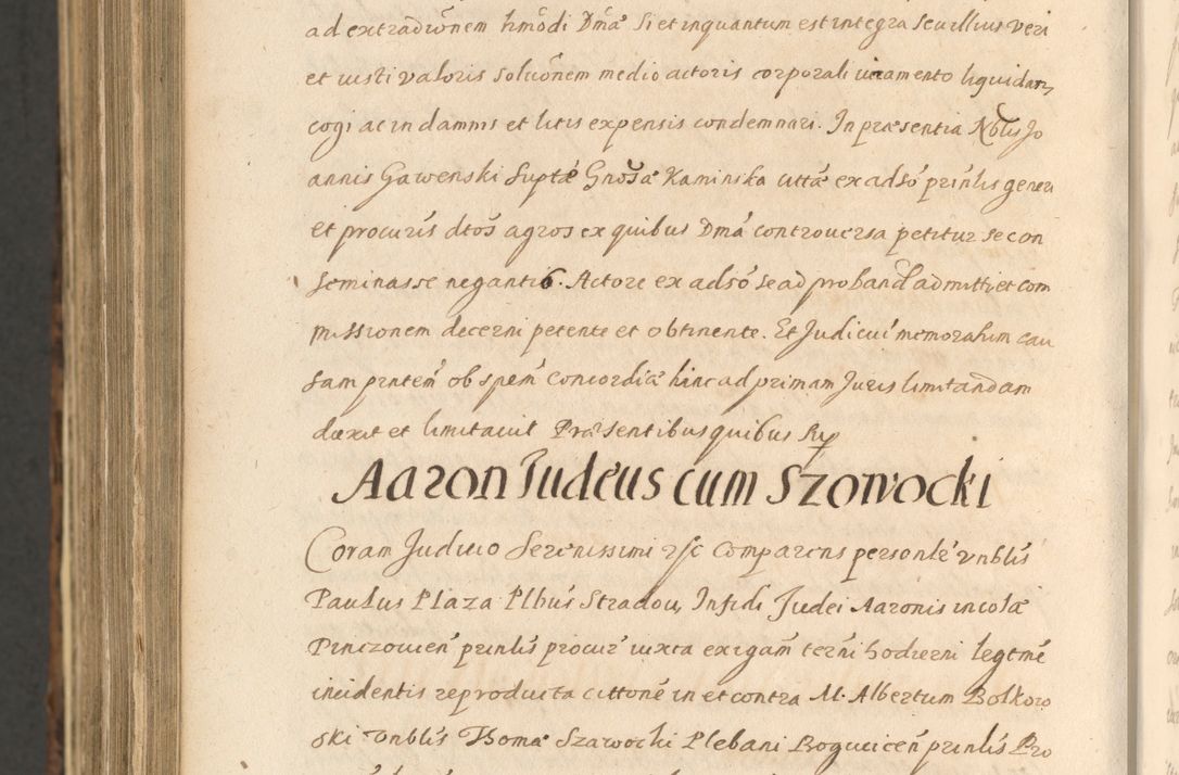 Zdjęcie nr 1562 dla obiektu archiwalnego: Acta actorum, institutionum, resignationum, provisionum, decretorum, sententiarum, inscriptionum, testamentorum, confirmationum, ingrossationum, obligationum, quietationum, constitutionum R. D. Andreae Szołdrski, episcopi Kijoviensis, Gnesnensis et Posnaniensis praepositi, cantoris Cracoviensis, Vladislaviensis canonici, R. S. M. secretarii, episcopatus Cracoviensis in spiritualibus er temporalibus deputati anno 1633, 1634 et 1635