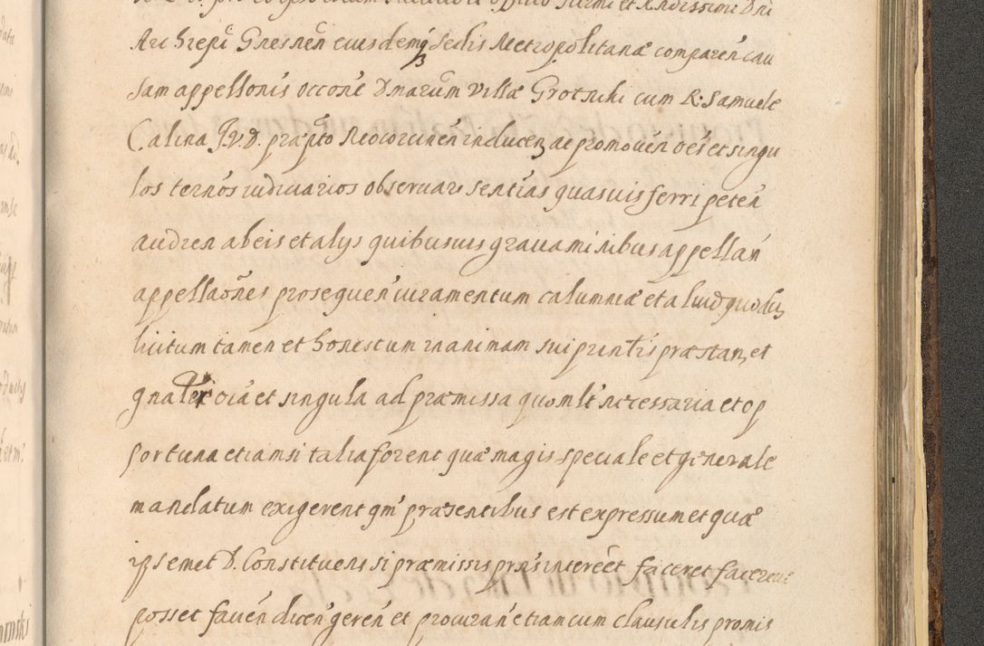 Zdjęcie nr 1555 dla obiektu archiwalnego: Acta actorum, institutionum, resignationum, provisionum, decretorum, sententiarum, inscriptionum, testamentorum, confirmationum, ingrossationum, obligationum, quietationum, constitutionum R. D. Andreae Szołdrski, episcopi Kijoviensis, Gnesnensis et Posnaniensis praepositi, cantoris Cracoviensis, Vladislaviensis canonici, R. S. M. secretarii, episcopatus Cracoviensis in spiritualibus er temporalibus deputati anno 1633, 1634 et 1635