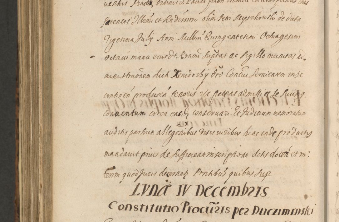 Zdjęcie nr 1554 dla obiektu archiwalnego: Acta actorum, institutionum, resignationum, provisionum, decretorum, sententiarum, inscriptionum, testamentorum, confirmationum, ingrossationum, obligationum, quietationum, constitutionum R. D. Andreae Szołdrski, episcopi Kijoviensis, Gnesnensis et Posnaniensis praepositi, cantoris Cracoviensis, Vladislaviensis canonici, R. S. M. secretarii, episcopatus Cracoviensis in spiritualibus er temporalibus deputati anno 1633, 1634 et 1635
