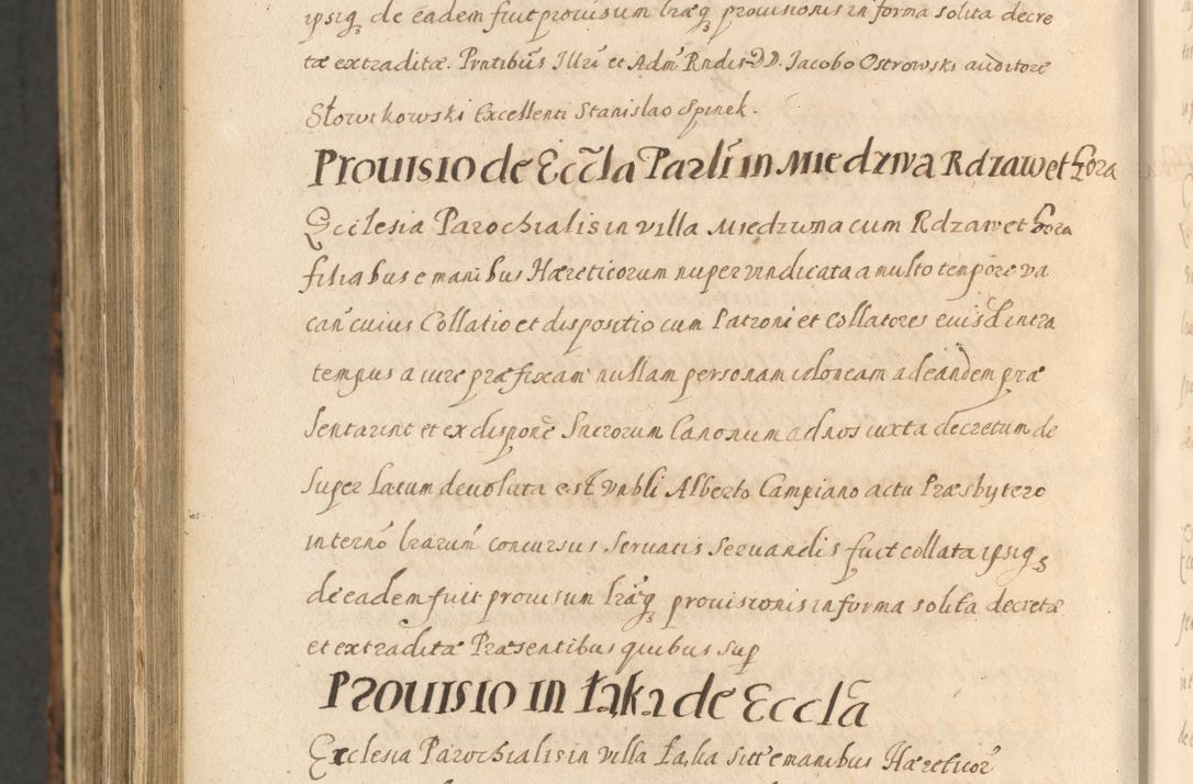 Zdjęcie nr 1556 dla obiektu archiwalnego: Acta actorum, institutionum, resignationum, provisionum, decretorum, sententiarum, inscriptionum, testamentorum, confirmationum, ingrossationum, obligationum, quietationum, constitutionum R. D. Andreae Szołdrski, episcopi Kijoviensis, Gnesnensis et Posnaniensis praepositi, cantoris Cracoviensis, Vladislaviensis canonici, R. S. M. secretarii, episcopatus Cracoviensis in spiritualibus er temporalibus deputati anno 1633, 1634 et 1635