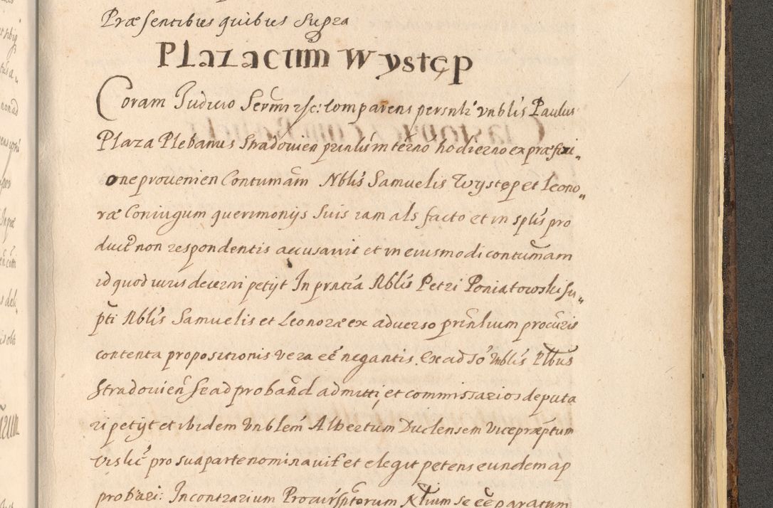 Zdjęcie nr 1549 dla obiektu archiwalnego: Acta actorum, institutionum, resignationum, provisionum, decretorum, sententiarum, inscriptionum, testamentorum, confirmationum, ingrossationum, obligationum, quietationum, constitutionum R. D. Andreae Szołdrski, episcopi Kijoviensis, Gnesnensis et Posnaniensis praepositi, cantoris Cracoviensis, Vladislaviensis canonici, R. S. M. secretarii, episcopatus Cracoviensis in spiritualibus er temporalibus deputati anno 1633, 1634 et 1635