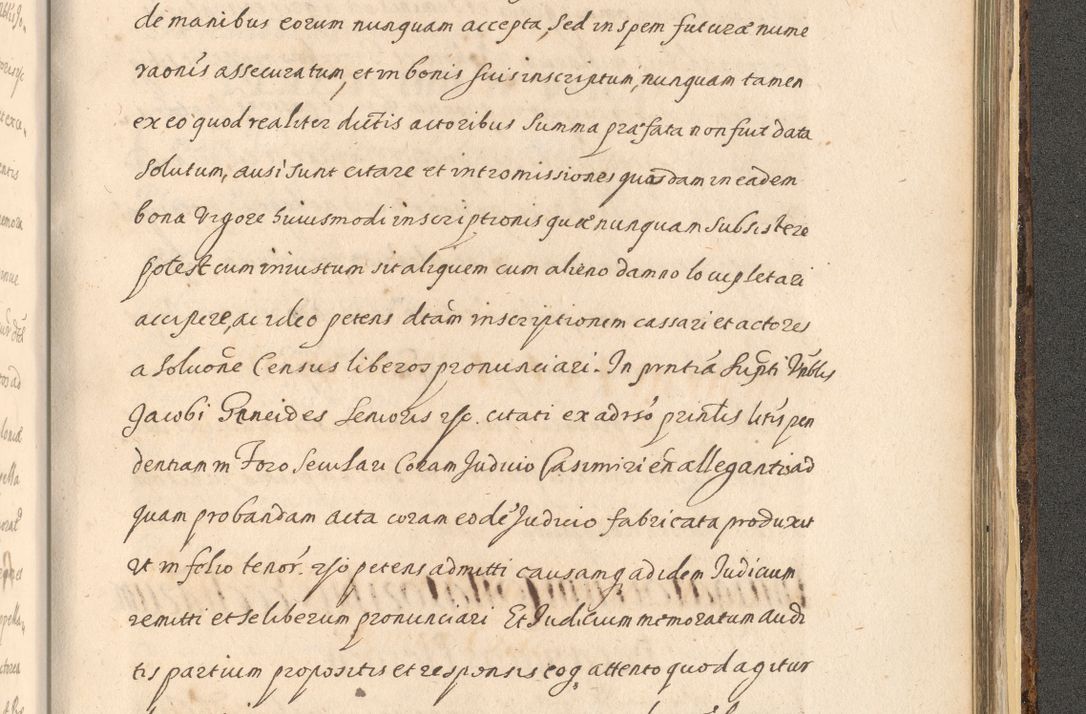 Zdjęcie nr 1547 dla obiektu archiwalnego: Acta actorum, institutionum, resignationum, provisionum, decretorum, sententiarum, inscriptionum, testamentorum, confirmationum, ingrossationum, obligationum, quietationum, constitutionum R. D. Andreae Szołdrski, episcopi Kijoviensis, Gnesnensis et Posnaniensis praepositi, cantoris Cracoviensis, Vladislaviensis canonici, R. S. M. secretarii, episcopatus Cracoviensis in spiritualibus er temporalibus deputati anno 1633, 1634 et 1635
