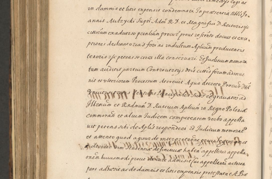 Zdjęcie nr 1546 dla obiektu archiwalnego: Acta actorum, institutionum, resignationum, provisionum, decretorum, sententiarum, inscriptionum, testamentorum, confirmationum, ingrossationum, obligationum, quietationum, constitutionum R. D. Andreae Szołdrski, episcopi Kijoviensis, Gnesnensis et Posnaniensis praepositi, cantoris Cracoviensis, Vladislaviensis canonici, R. S. M. secretarii, episcopatus Cracoviensis in spiritualibus er temporalibus deputati anno 1633, 1634 et 1635