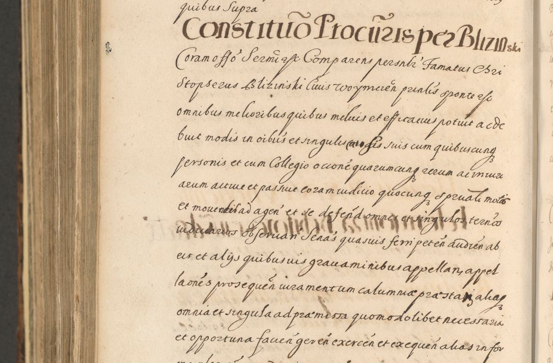 Zdjęcie nr 1544 dla obiektu archiwalnego: Acta actorum, institutionum, resignationum, provisionum, decretorum, sententiarum, inscriptionum, testamentorum, confirmationum, ingrossationum, obligationum, quietationum, constitutionum R. D. Andreae Szołdrski, episcopi Kijoviensis, Gnesnensis et Posnaniensis praepositi, cantoris Cracoviensis, Vladislaviensis canonici, R. S. M. secretarii, episcopatus Cracoviensis in spiritualibus er temporalibus deputati anno 1633, 1634 et 1635