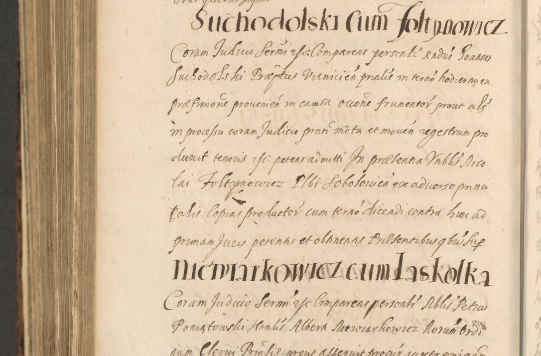 Zdjęcie nr 1540 dla obiektu archiwalnego: Acta actorum, institutionum, resignationum, provisionum, decretorum, sententiarum, inscriptionum, testamentorum, confirmationum, ingrossationum, obligationum, quietationum, constitutionum R. D. Andreae Szołdrski, episcopi Kijoviensis, Gnesnensis et Posnaniensis praepositi, cantoris Cracoviensis, Vladislaviensis canonici, R. S. M. secretarii, episcopatus Cracoviensis in spiritualibus er temporalibus deputati anno 1633, 1634 et 1635