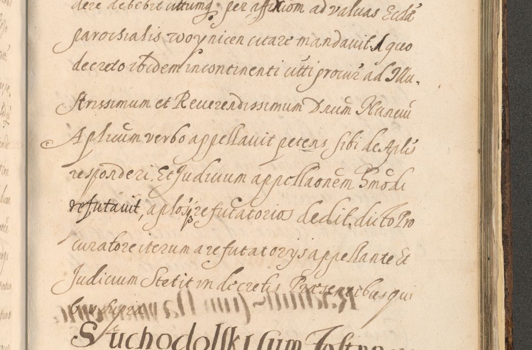 Zdjęcie nr 1531 dla obiektu archiwalnego: Acta actorum, institutionum, resignationum, provisionum, decretorum, sententiarum, inscriptionum, testamentorum, confirmationum, ingrossationum, obligationum, quietationum, constitutionum R. D. Andreae Szołdrski, episcopi Kijoviensis, Gnesnensis et Posnaniensis praepositi, cantoris Cracoviensis, Vladislaviensis canonici, R. S. M. secretarii, episcopatus Cracoviensis in spiritualibus er temporalibus deputati anno 1633, 1634 et 1635