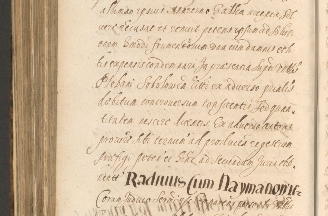 Zdjęcie nr 1532 dla obiektu archiwalnego: Acta actorum, institutionum, resignationum, provisionum, decretorum, sententiarum, inscriptionum, testamentorum, confirmationum, ingrossationum, obligationum, quietationum, constitutionum R. D. Andreae Szołdrski, episcopi Kijoviensis, Gnesnensis et Posnaniensis praepositi, cantoris Cracoviensis, Vladislaviensis canonici, R. S. M. secretarii, episcopatus Cracoviensis in spiritualibus er temporalibus deputati anno 1633, 1634 et 1635